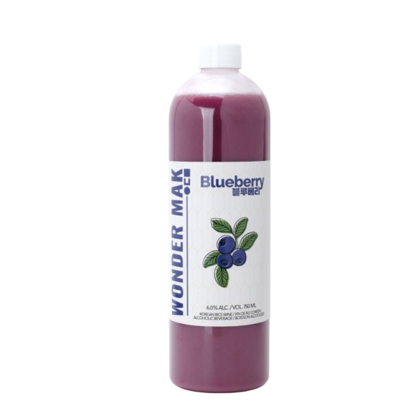 Wondermak Blueberry Draft Makgeolli - 블루베리 생막걸리