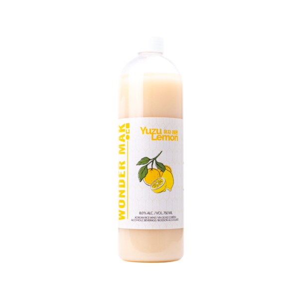 Wondermak Yuzu & Lemon Draft Makgeolli - 유자레몬 생막걸리